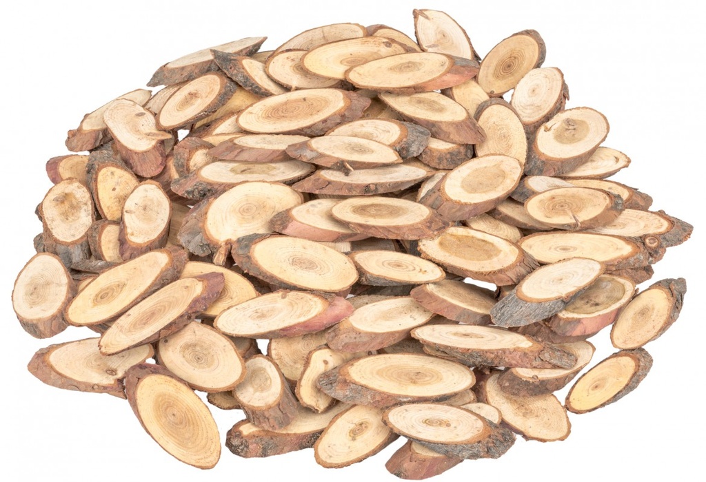 Holzscheiben oval 5-7 cm 0,5 kg Astscheiben Eiche Baumscheiben Basteln Deko Holz