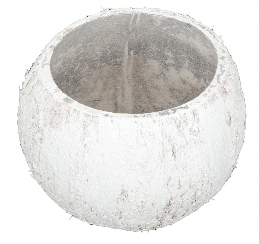 Kokos Becher weiß Ø 10-13cm