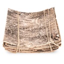 Birkenrinde zum Basteln und Dekorieren – 8er Set Birkenplatten ca. 20×20 cm – Naturmaterial DIY, Tischdeko, Hochzeit, Baumrinde, Deko Holz, Bastelbedarf, rustikale Naturdeko Vintage