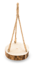 Baumscheibe Hänge Tablett Ø ca. 30cm, Länge ca. 60cm | Baumscheibenhänger