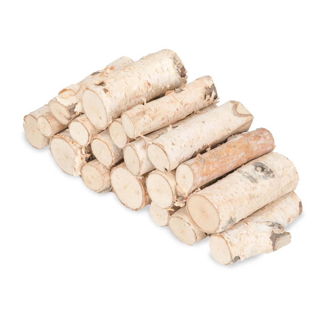 Birkenzweig Stücke, Länge ca. 7 cm, verpackt mit 250 g | Birkenstamm Stücke
