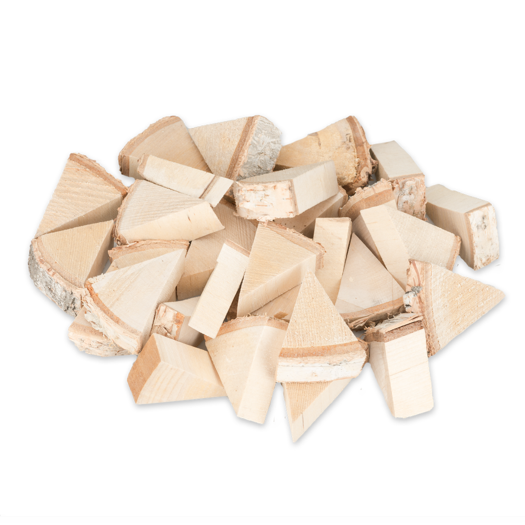 Birkenstamm Ecken ca. 5-6cm  400 | Birkenholz Keile