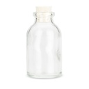 Mini Glasflaschen mit Korken 20ml 15 Stück 6x3cm | Deko Glasflaschen