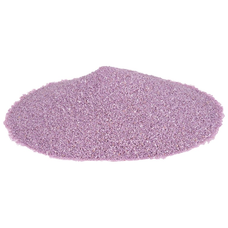 Dekosand Brilliant flieder 0.1-0.5mm 1kg | Farbsand flieder