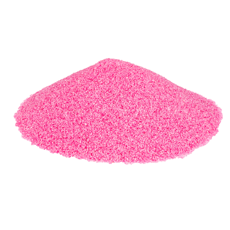 Dekosand Brilliant pink 0.1-0.5mm 1kg | Farbsand