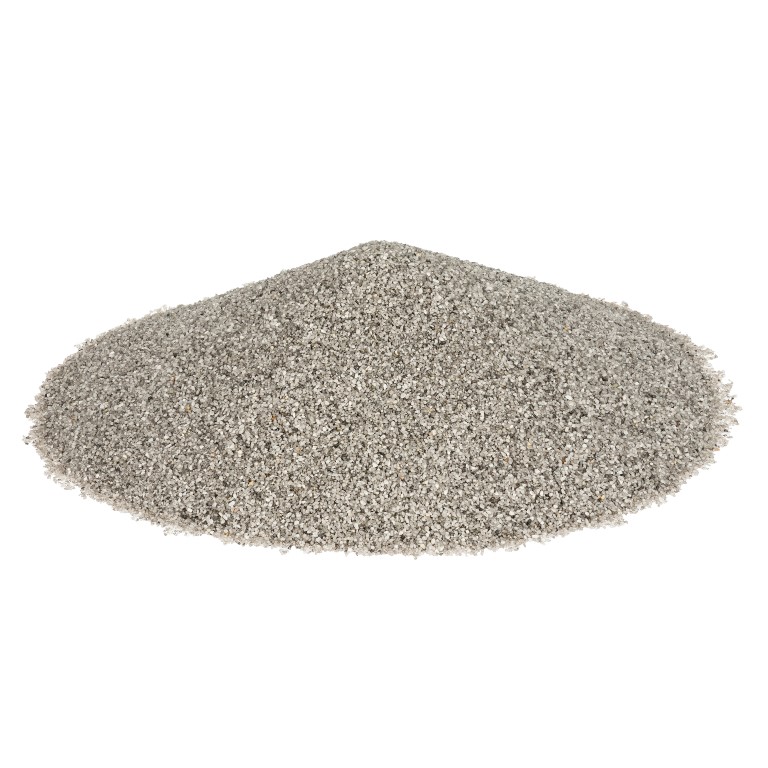 Dekosand Brilliant grau 0.1-0.5mm 1kg | grauer Farbsand