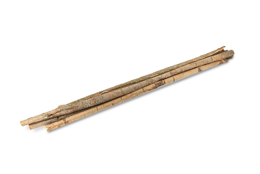 Pappel Rinde natur im Bund ca. 180-200cm