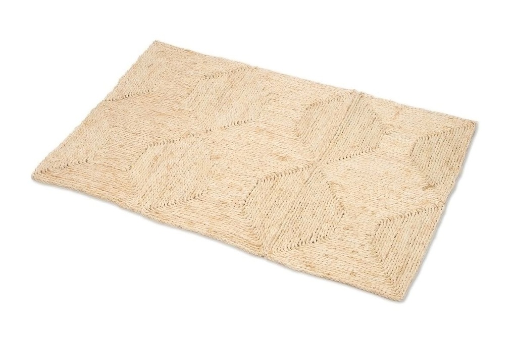 Strohteppich 90x180 cm Maisstroh naturbelassen Läufer Naturteppich Boho Deko