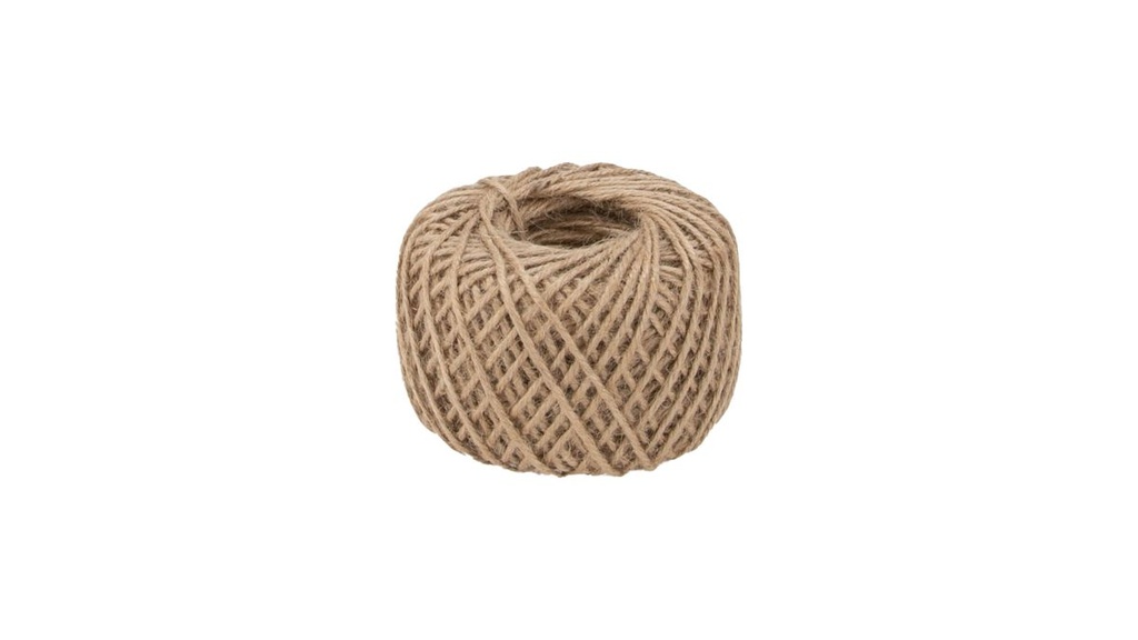Bastelschnur, Gewicht ca. 200g, Durchmesser ca. 1,8mm | Jute-Schnur