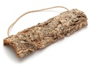 Dekohänger aus Korkrinde, Größe ca. 60x20cm | Quercus suber | Baumrinde zum Aufhängen | Natürlicher Hänger zum Basteln und Dekorieren | Wandhänger Korkrinde | Naturhänger