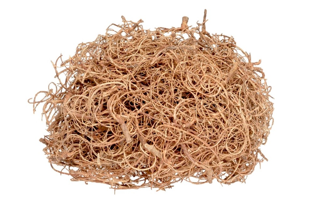 Curly Moos natur ca. 50 g Dekomoos Tamarindenfaser Basteln Floristik Modellbau