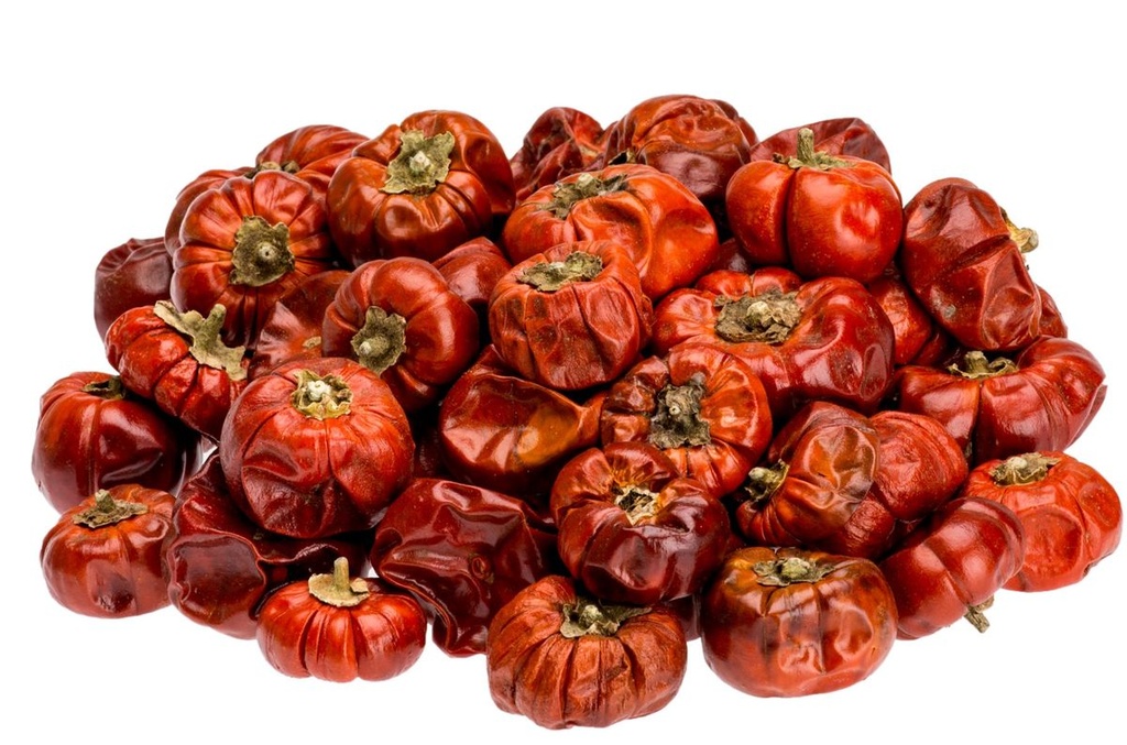 Solanum mini 250 g ca. 40-50 Stück 3-5 cm Zierkürbis getrocknet Herbstdeko Natur