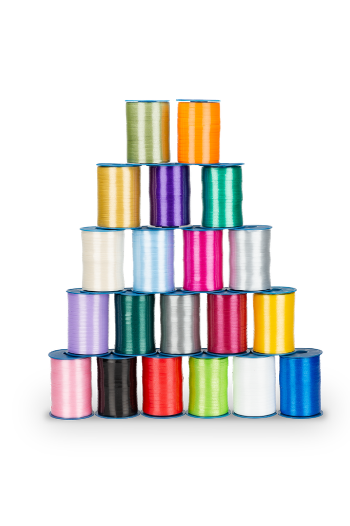 Kringelband America 500 m 5 mm 20 Farben Präsentband Kräuselband Ballonband Deko