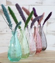 Glasflasche "Rome", Höhe 15,8cm, Durchmesser 7,5cm, viele Farben zur Auswahl | Glasvase