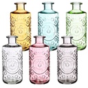 Glasflasche "Porto", Höhe 14,5cm, Durchmesser 7,5cm, viele Farben zur Auswahl | Glasvase