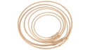 Rattan-Ring, sechs Größen 25 bis 50 cm, Loop-Ring Deko Natur Naturdeko Basteln