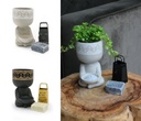 Geschenkbox "With Love" besteht aus Duftwachs Aroma Würfel, Reibe und Buddha Gefäß | Geschenkset Buddha mit Durftaroma Würfel | Duftwachs mit Reibe und Buddha Gefäß