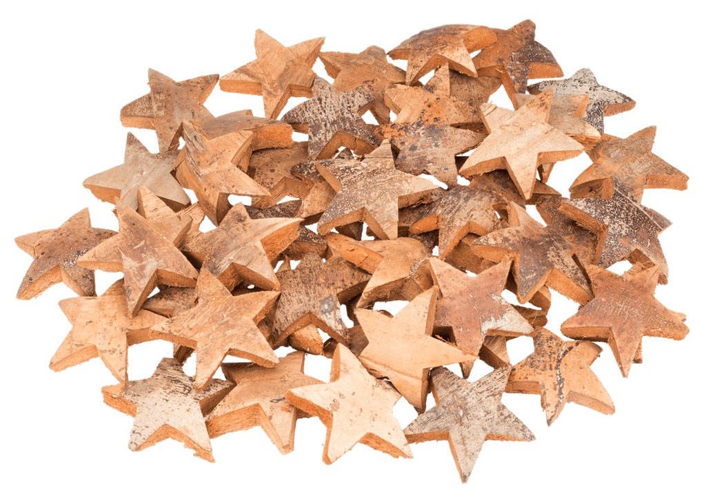 Kokosstern Natur 10 cm 50 Stück Kokosnuss Weihnachtsdeko Naturdeko Deko Basteln