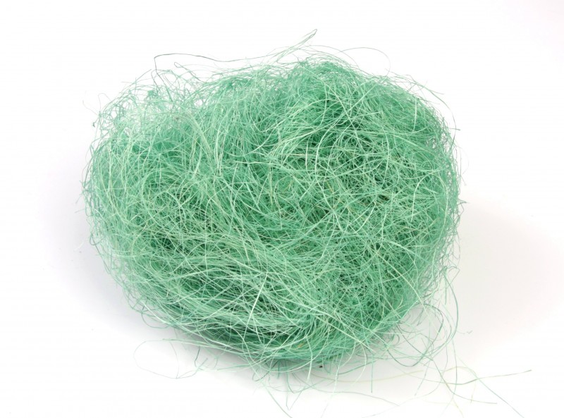 Flachshaar türkis 500g