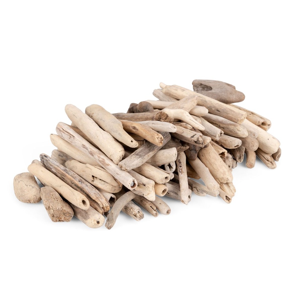 Treibholz naturbelassen 250-350 g 3-7 cm Schwemmholz Driftwood Basteln Deko