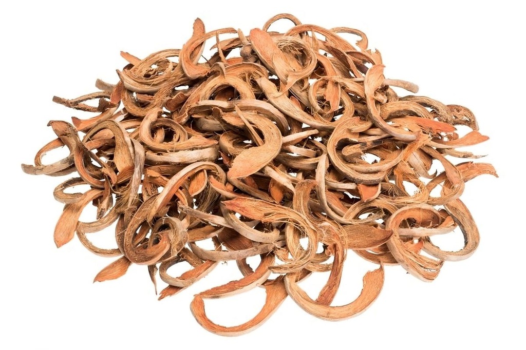 Kokosschale in Natur, C-Cut, Packung mit ca. 0,5kg | Kokosrinde